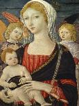 Madonna with Child and Angels, Ca 1470-Matteo di Giovanni-Stretched Canvas