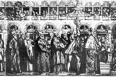 Dogal Procession, C.1555-60-Matteo Pagani-Stretched Canvas