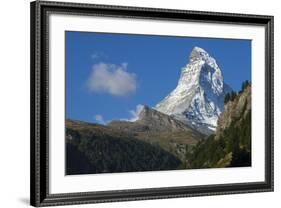 Matterhorn, 4478M, Zermatt, Swiss Alps, Switzerland, Europe-James Emmerson-Framed Photographic Print