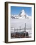 Matterhorn and Gornergrat Cog Wheel Railway, Gornergrat, Switzerland, Europe-Michael DeFreitas-Framed Photographic Print