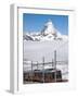 Matterhorn and Gornergrat Cog Wheel Railway, Gornergrat, Switzerland, Europe-Michael DeFreitas-Framed Photographic Print