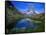 Matterhorn and the Riffelsee, Valais, Switzerland-Gareth McCormack-Framed Stretched Canvas