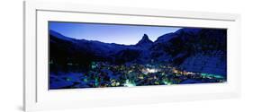 Matterhorn and Zermatt Switzerland-null-Framed Photographic Print