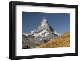 Matterhorn East Wall, Zermatt, Valais, Switzerland-Rainer Mirau-Framed Photographic Print