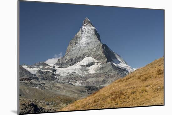 Matterhorn East Wall, Zermatt, Valais, Switzerland-Rainer Mirau-Mounted Photographic Print