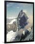 Matterhorn from West-Eugen Bracht-Framed Premium Giclee Print