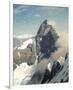 Matterhorn from West-Eugen Bracht-Framed Premium Giclee Print