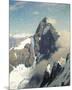 Matterhorn from West-Eugen Bracht-Mounted Premium Giclee Print