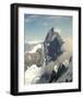 Matterhorn from West-Eugen Bracht-Framed Art Print