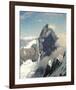 Matterhorn from West-Eugen Bracht-Framed Art Print