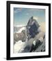 Matterhorn from West-Eugen Bracht-Framed Art Print