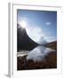 Matterhorn in Distance, Zermatt, Canton Valais, Swiss Alps, Switzerland, Europe-Angelo Cavalli-Framed Photographic Print