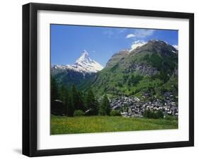 Matterhorn Mountain, Zermatt, Switzerland-Roy Rainford-Framed Photographic Print