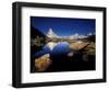 Matterhorn Reflected in Riffelsee, Zermatt, Switzerland-Art Wolfe-Framed Photographic Print