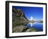 Matterhorn Reflected in the Riffelsee, Near Rotenboden, Zermatt, Valais, Swiss Alps, Switzerland-Ruth Tomlinson-Framed Photographic Print