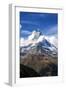 Matterhorn Surrounded by Clouds, Zermatt, Canton of Valais, Pennine Alps, Swiss Alps, Switzerland-Roberto Moiola-Framed Photographic Print