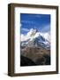 Matterhorn Surrounded by Clouds, Zermatt, Canton of Valais, Pennine Alps, Swiss Alps, Switzerland-Roberto Moiola-Framed Photographic Print