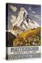 Matterhorn Travel Poster by Francois Gos-Francois Gos-Stretched Canvas