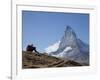 Matterhorn, Zermatt, Canton Valais, Swiss Alps, Switzerland, Europe-Angelo Cavalli-Framed Photographic Print