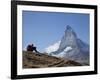 Matterhorn, Zermatt, Canton Valais, Swiss Alps, Switzerland, Europe-Angelo Cavalli-Framed Photographic Print