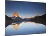 Matterhorn, Zermatt, Canton Valais, Swiss Alps, Switzerland, Europe-Angelo Cavalli-Mounted Photographic Print