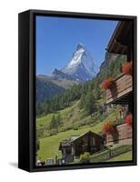 Matterhorn, Zermatt, Canton Valais, Swiss Alps, Switzerland, Europe-Angelo Cavalli-Framed Stretched Canvas