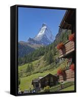 Matterhorn, Zermatt, Canton Valais, Swiss Alps, Switzerland, Europe-Angelo Cavalli-Framed Stretched Canvas