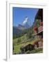 Matterhorn, Zermatt, Canton Valais, Swiss Alps, Switzerland, Europe-Angelo Cavalli-Framed Premium Photographic Print