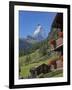 Matterhorn, Zermatt, Canton Valais, Swiss Alps, Switzerland, Europe-Angelo Cavalli-Framed Photographic Print