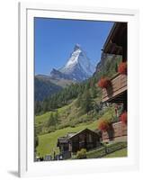 Matterhorn, Zermatt, Canton Valais, Swiss Alps, Switzerland, Europe-Angelo Cavalli-Framed Photographic Print