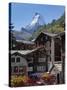 Matterhorn, Zermatt, Canton Valais, Swiss Alps, Switzerland, Europe-Angelo Cavalli-Stretched Canvas