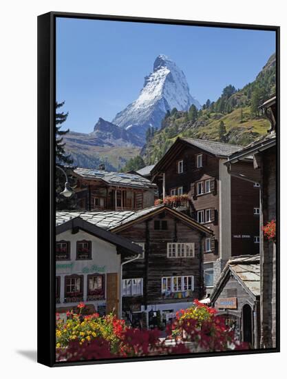 Matterhorn, Zermatt, Canton Valais, Swiss Alps, Switzerland, Europe-Angelo Cavalli-Framed Stretched Canvas