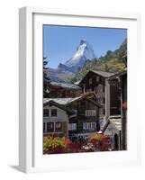 Matterhorn, Zermatt, Canton Valais, Swiss Alps, Switzerland, Europe-Angelo Cavalli-Framed Photographic Print