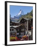 Matterhorn, Zermatt, Canton Valais, Swiss Alps, Switzerland, Europe-Angelo Cavalli-Framed Photographic Print