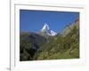 Matterhorn, Zermatt, Canton Valais, Swiss Alps, Switzerland, Europe-Angelo Cavalli-Framed Photographic Print