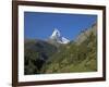 Matterhorn, Zermatt, Canton Valais, Swiss Alps, Switzerland, Europe-Angelo Cavalli-Framed Photographic Print