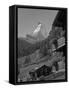 Matterhorn, Zermatt, Canton Valais, Swiss Alps, Switzerland, Europe-Angelo Cavalli-Framed Stretched Canvas