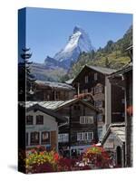 Matterhorn, Zermatt, Canton Valais, Swiss Alps, Switzerland, Europe-Angelo Cavalli-Stretched Canvas