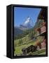 Matterhorn, Zermatt, Canton Valais, Swiss Alps, Switzerland, Europe-Angelo Cavalli-Framed Stretched Canvas