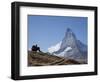 Matterhorn, Zermatt, Canton Valais, Swiss Alps, Switzerland, Europe-Angelo Cavalli-Framed Photographic Print