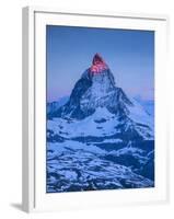 Matterhorn, Zermatt, Valais, Switzerland-Jon Arnold-Framed Photographic Print