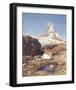 Matterhorn-Eugen Bracht-Framed Art Print