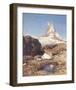 Matterhorn-Eugen Bracht-Framed Art Print