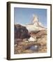 Matterhorn-Eugen Bracht-Framed Art Print