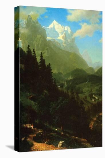 Matterhorn-Albert Bierstadt-Stretched Canvas