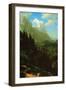 Matterhorn-Albert Bierstadt-Framed Art Print