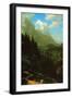 Matterhorn-Albert Bierstadt-Framed Art Print