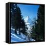 Matterhorn-Bettmann-Framed Stretched Canvas