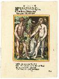 Adam and Eve, C.1700-1725-Matthaus Merian The Elder-Stretched Canvas