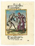 Death and the Lawyer, C.1700-1725-Matthaus Merian The Elder-Giclee Print